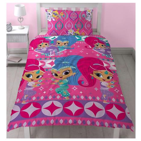 Shimmer & Shine Reversible Single Duvet Cover Bed Set £18.99